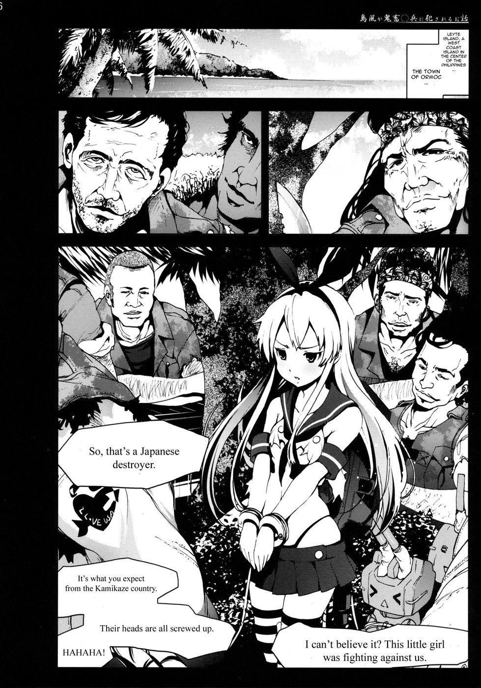 Hentai Manga Comic-A tale where Shimakaze was raped by brutish ** forces-Read-6